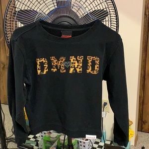 Black pullover Diamond hoodie.